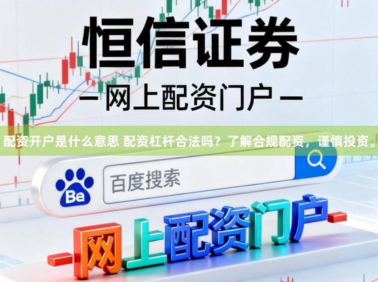配资开户是什么意思 配资杠杆合法吗？了解合规配资，谨慎投资。