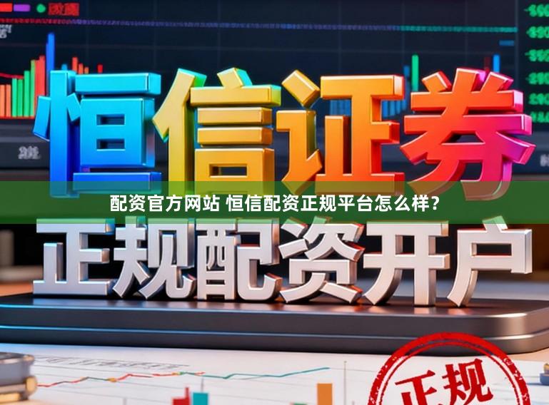 配资官方网站 恒信配资正规平台怎么样？